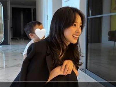 손연재 아들 사진 공개에 아들 바보 면모 드러내