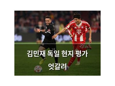 김민재 독일 현지 평가 엇갈려